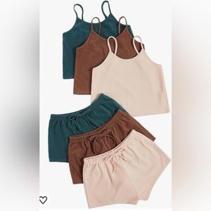 3 pack of lounge sets - came in pack of 3 so all 3 colors are included